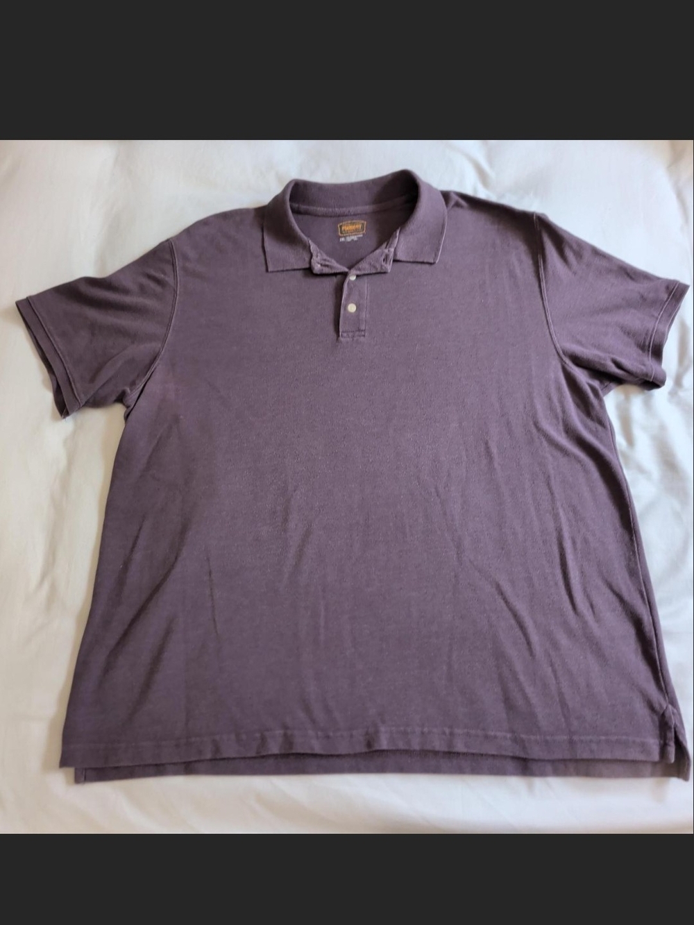Vintage Classic Men's Polo Shirt - Deep Purple